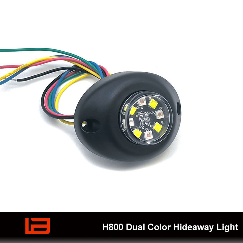 H800 Dual Color Hideaway Strobe Light