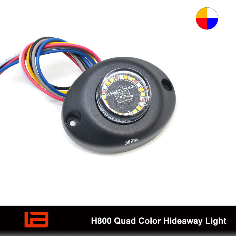 H800 Quad Color Hideaway Strobe Light