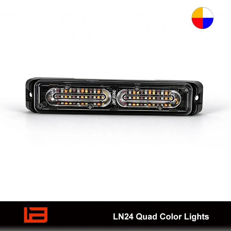LN24 Quad Color Surface Mount Lights