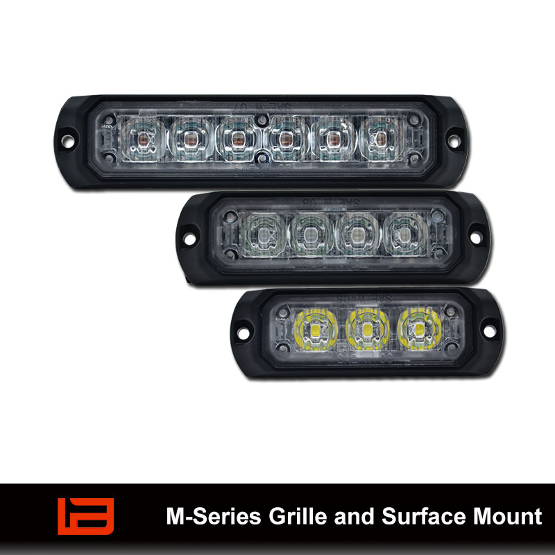 M-Series TIR LED Grille and Surface Mount Lights