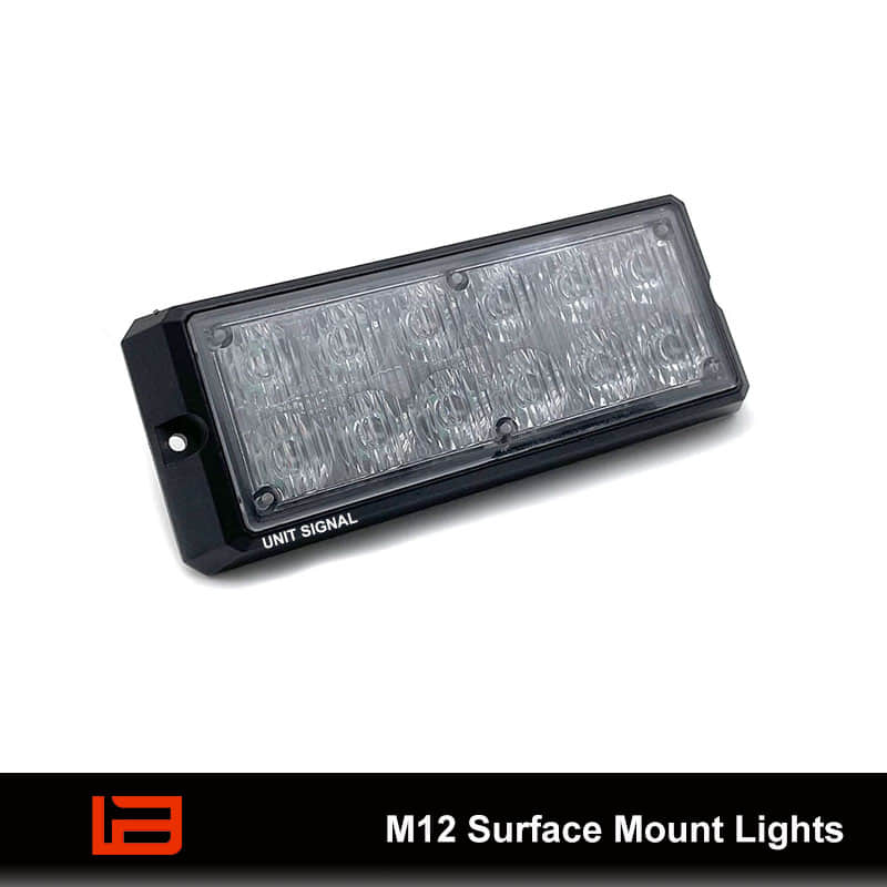 M12 LED Grille and Surface Mount Lights