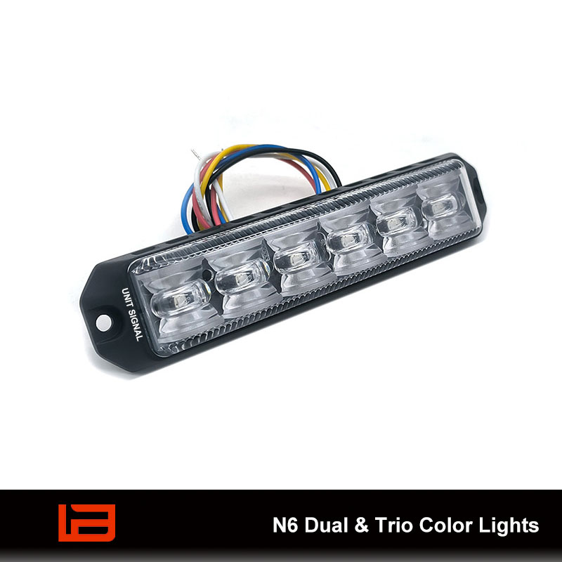 N6 Dual & Trio Color Surface Mount Lights