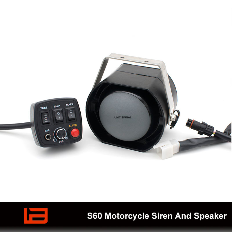 S60 Motorcycle Siren And Speaker