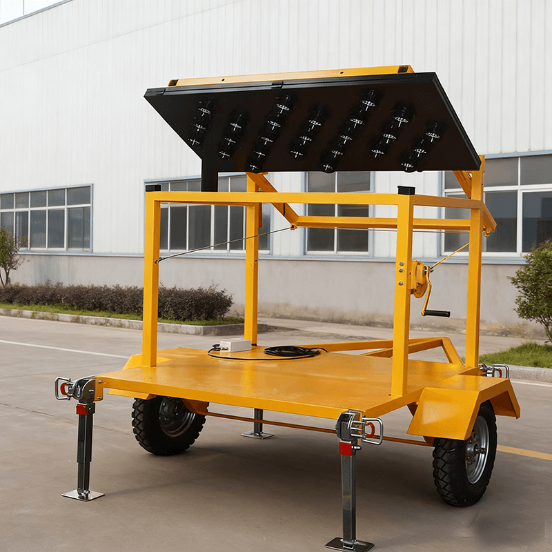 Trailer Mounted Solar LED Arrow Board