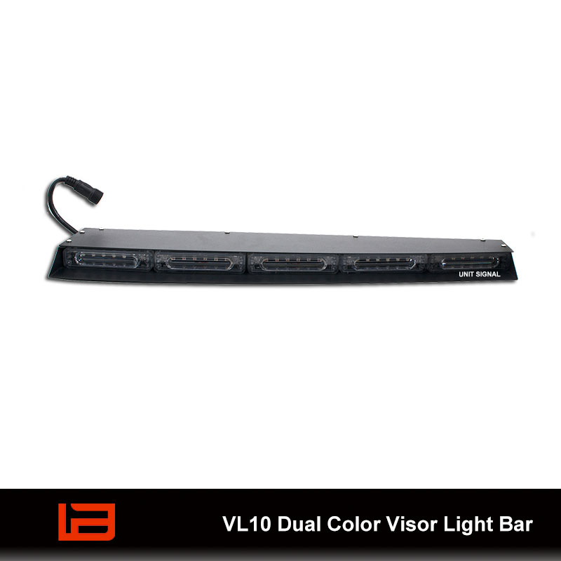 VL10 LED Dual Color Visor Light Bar