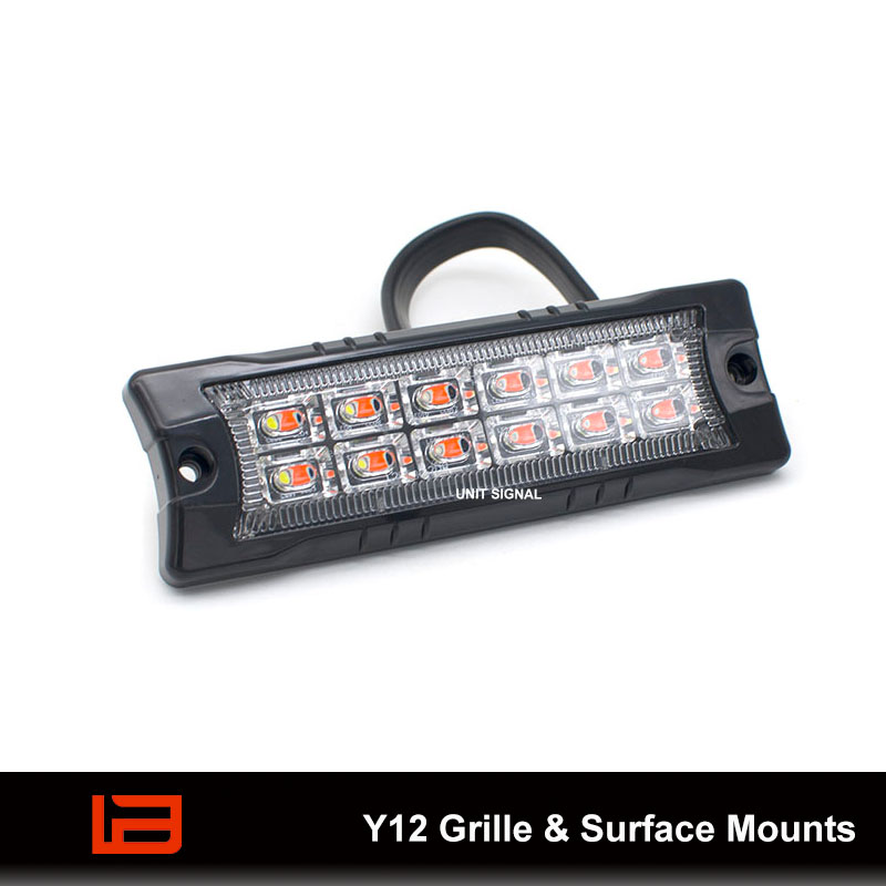 Y12 Dual Color Grille Lights