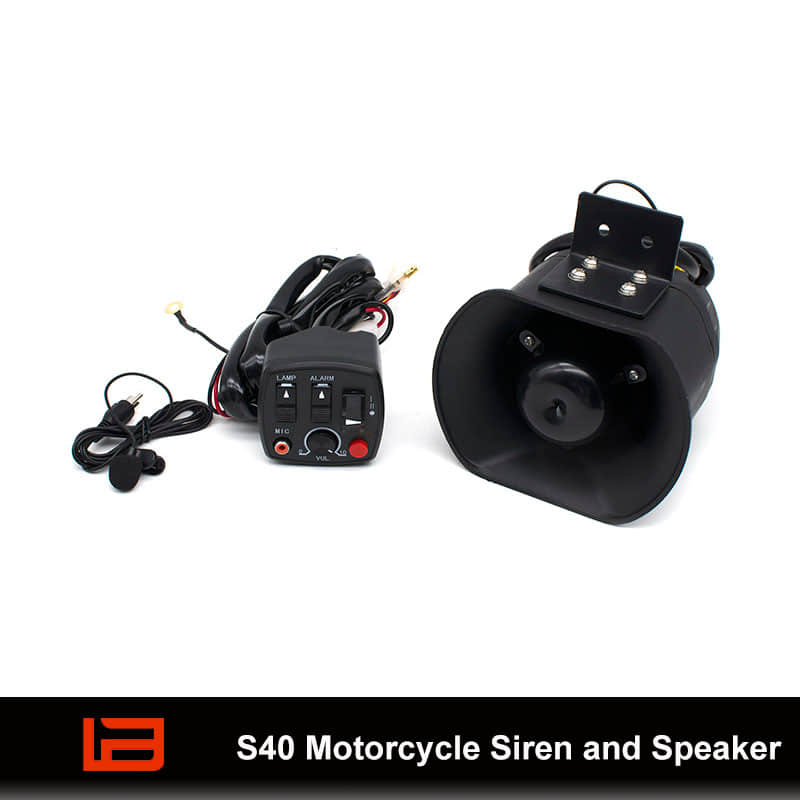 S40 Motorcycle Siren And Speaker
