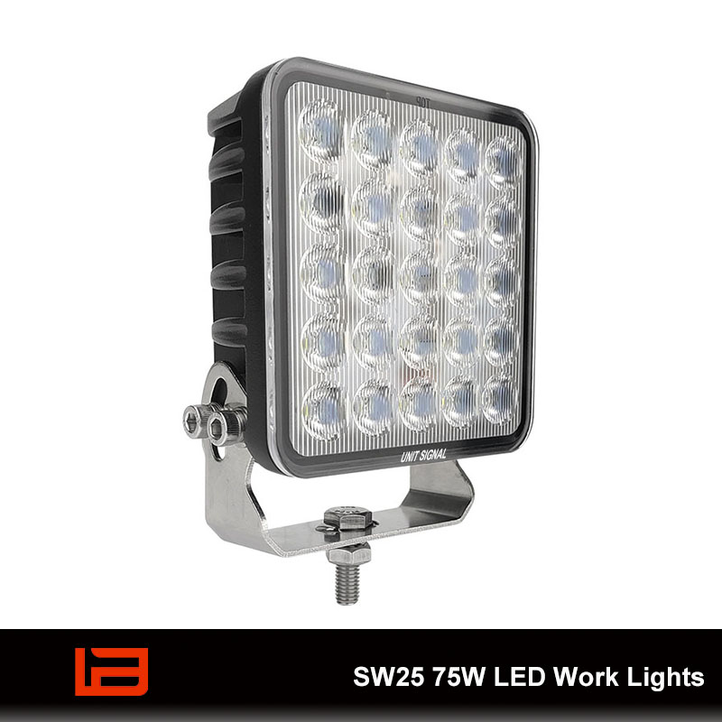 SW25 75W LED Work Lights